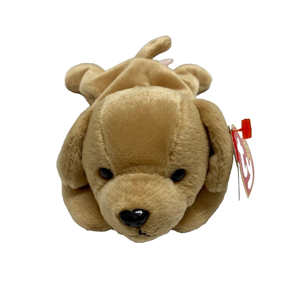 Ty Beanie Babies Fetch Golden Retriever Puppy Dog Retired 1997 1998 Tag Errors‎